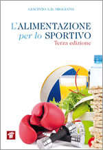cover raccolta monografica: L'alimentazione per lo sportivo. 3 edizione