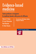 cover raccolta monografica: Evidence-based medicine