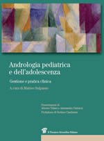 cover raccolta monografica: Andrologia pediatrica e dell'adolescenza