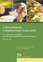 cover raccolta monografica: L'alimentazione complementare responsiva